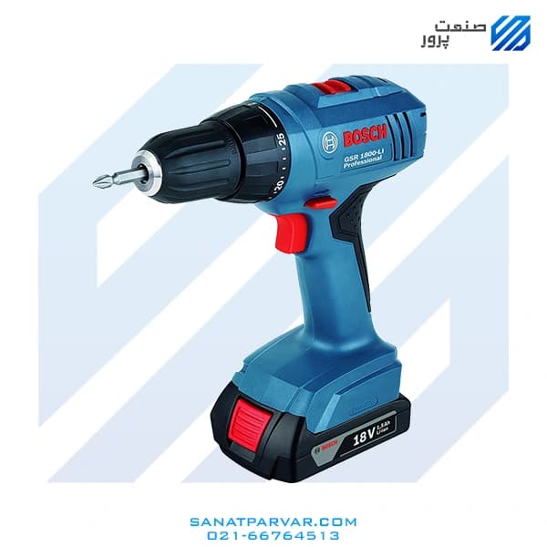 دریل پیچ گوشتی شارژی بوش مدل GSR 1800-Li