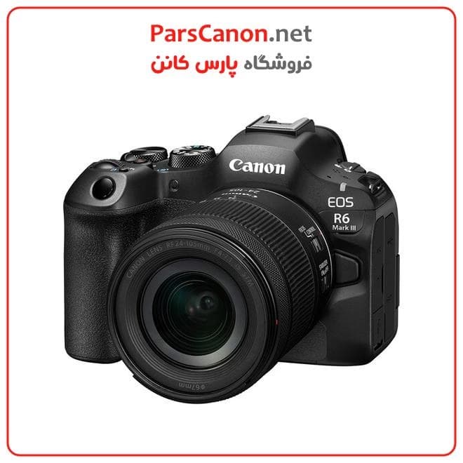 دوربین کانن ار 6 مارک 3 مدل Canon EOS R6 Mark III Mirrorless Camera with 24-105mm f/4-7.1 Lens
