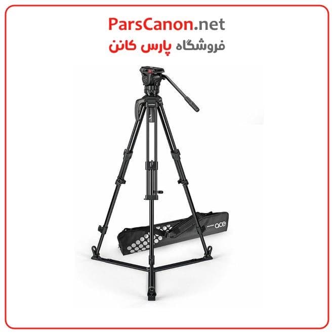 سه پایه ساچلر Sachtler Tripod System Ace M GS Mk II (1002M) — تصویر ۲