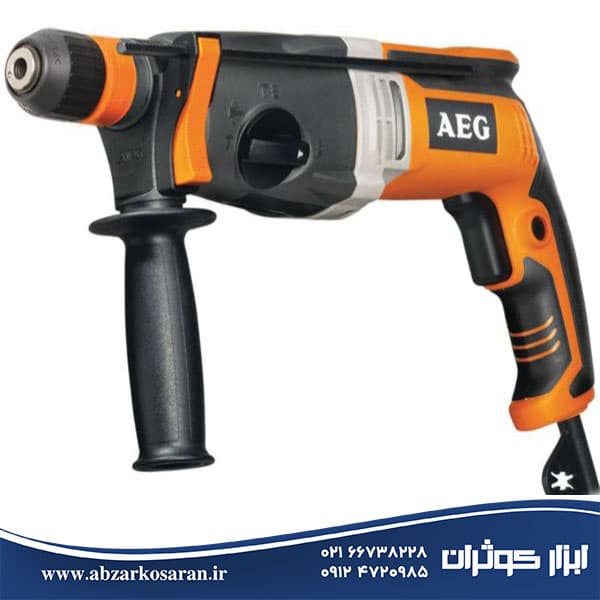 دریل بتن کن 3 کیلویی AEG مدل KH26XE — تصویر ۸