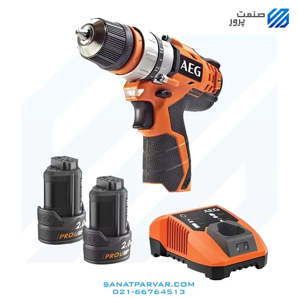دریل شارژی 12 ولت AEG مدل BBS12C2LI- 202B — تصویر ۵