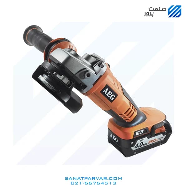 مینی فرز شارژی 18 ولت AEG مدل BEWS18-125X