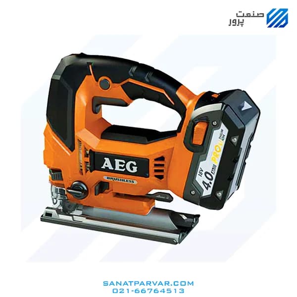 اره عمود بر شارژی 18 ولت AEG مدل BST18BLX
