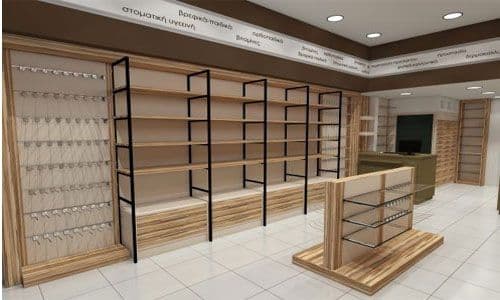 طراحی ساخت و اجرای دکوراسیون داروخانه — تصویر ۱۲