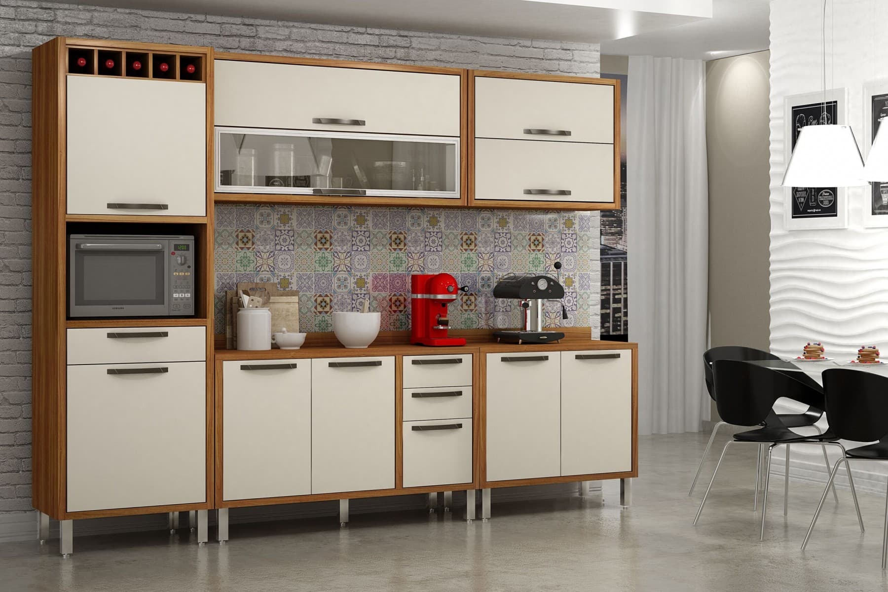 کابینت آشپزخانه آریو کابین مدل T10