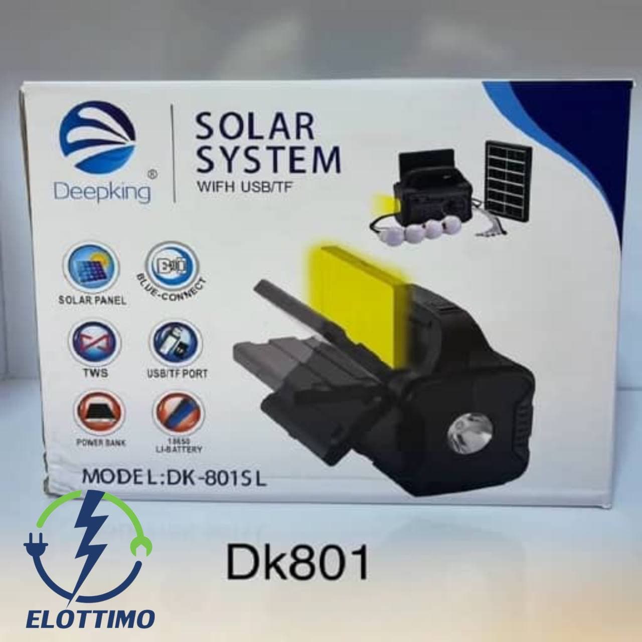 سیستم روشنایی خورشیدی دیپ کینگ مدل DK-801SL — تصویر ۱۰