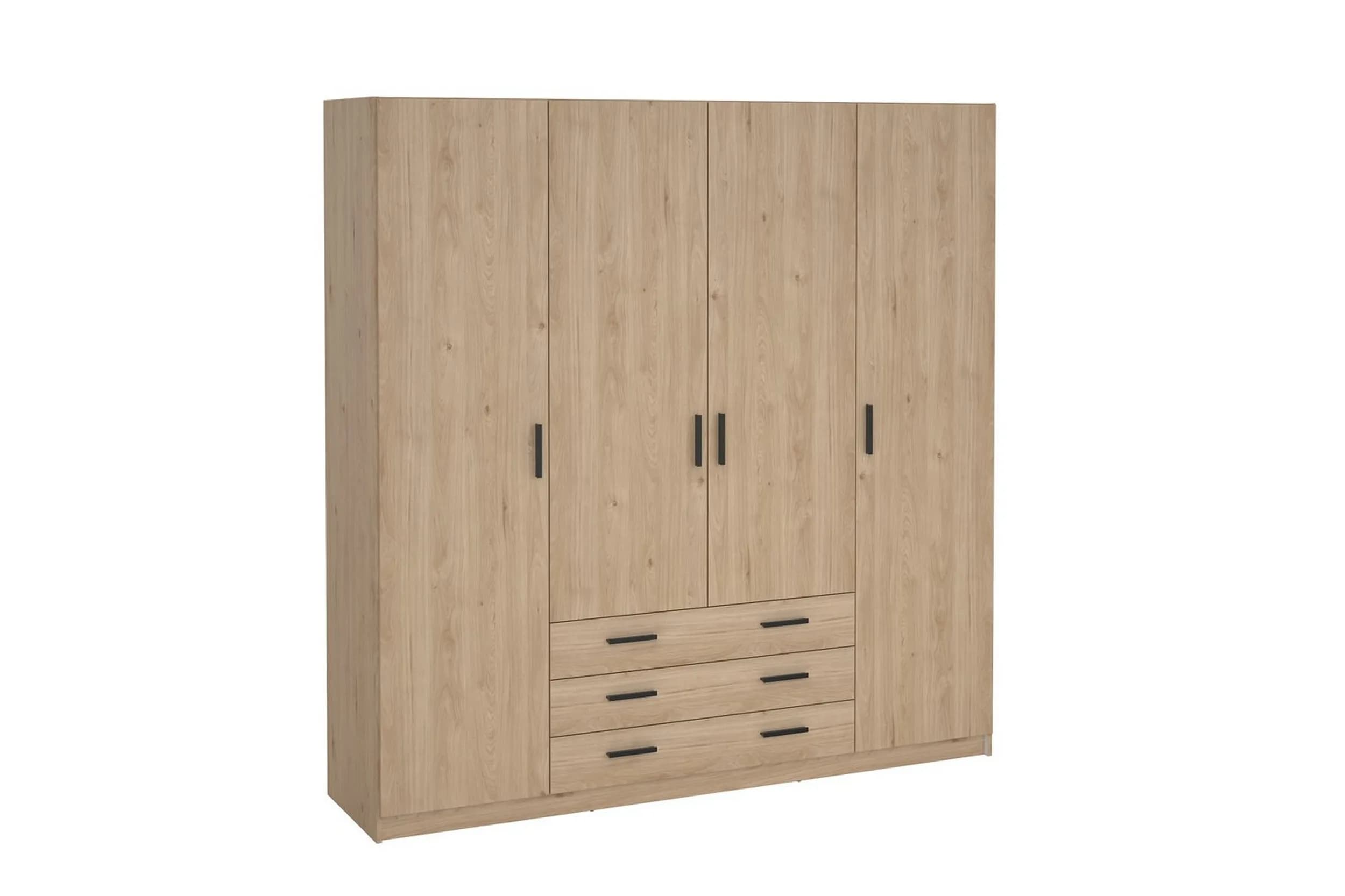 کمد دیواری آریو کابین پازلی با دراور و جای آویز لباس — تصویر ۲