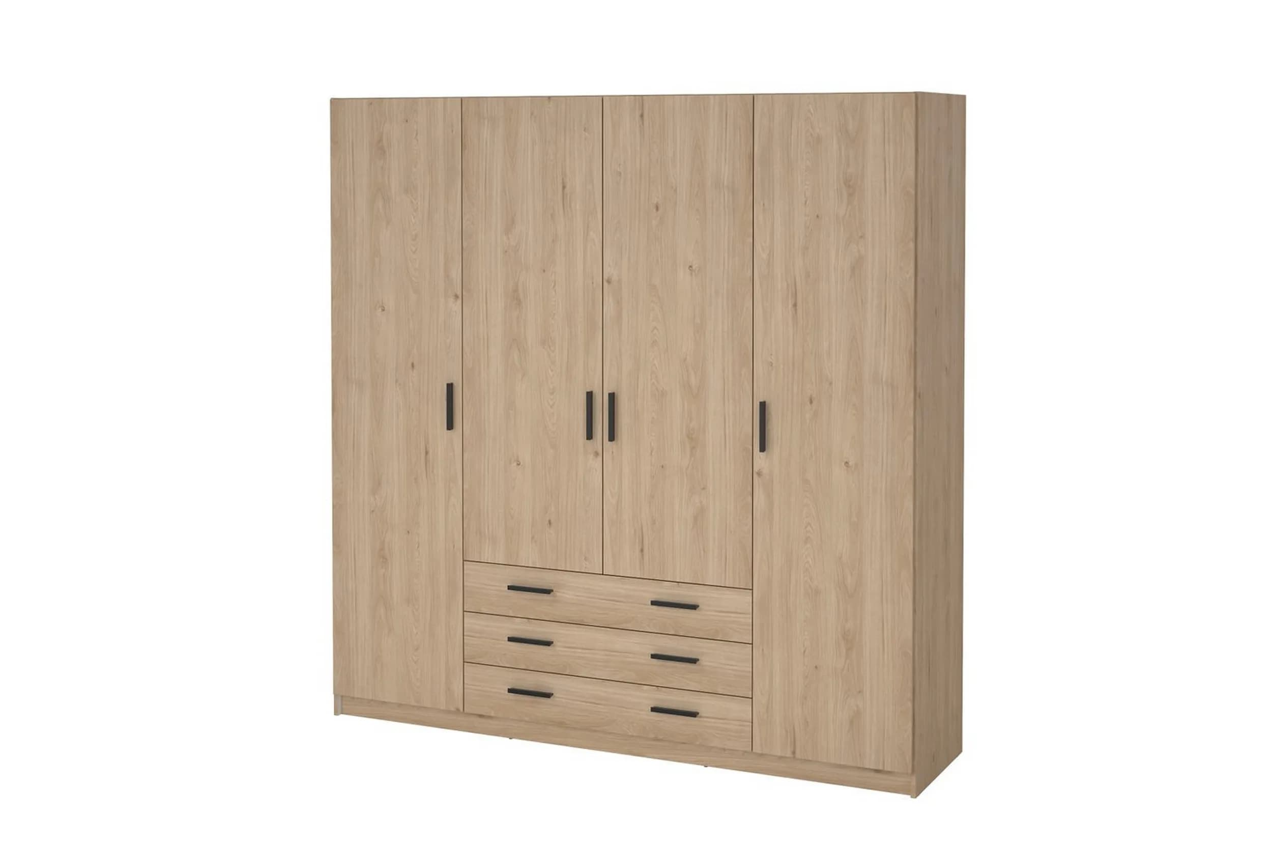 کمد دیواری آریو کابین پازلی با دراور و جای آویز لباس — تصویر ۵