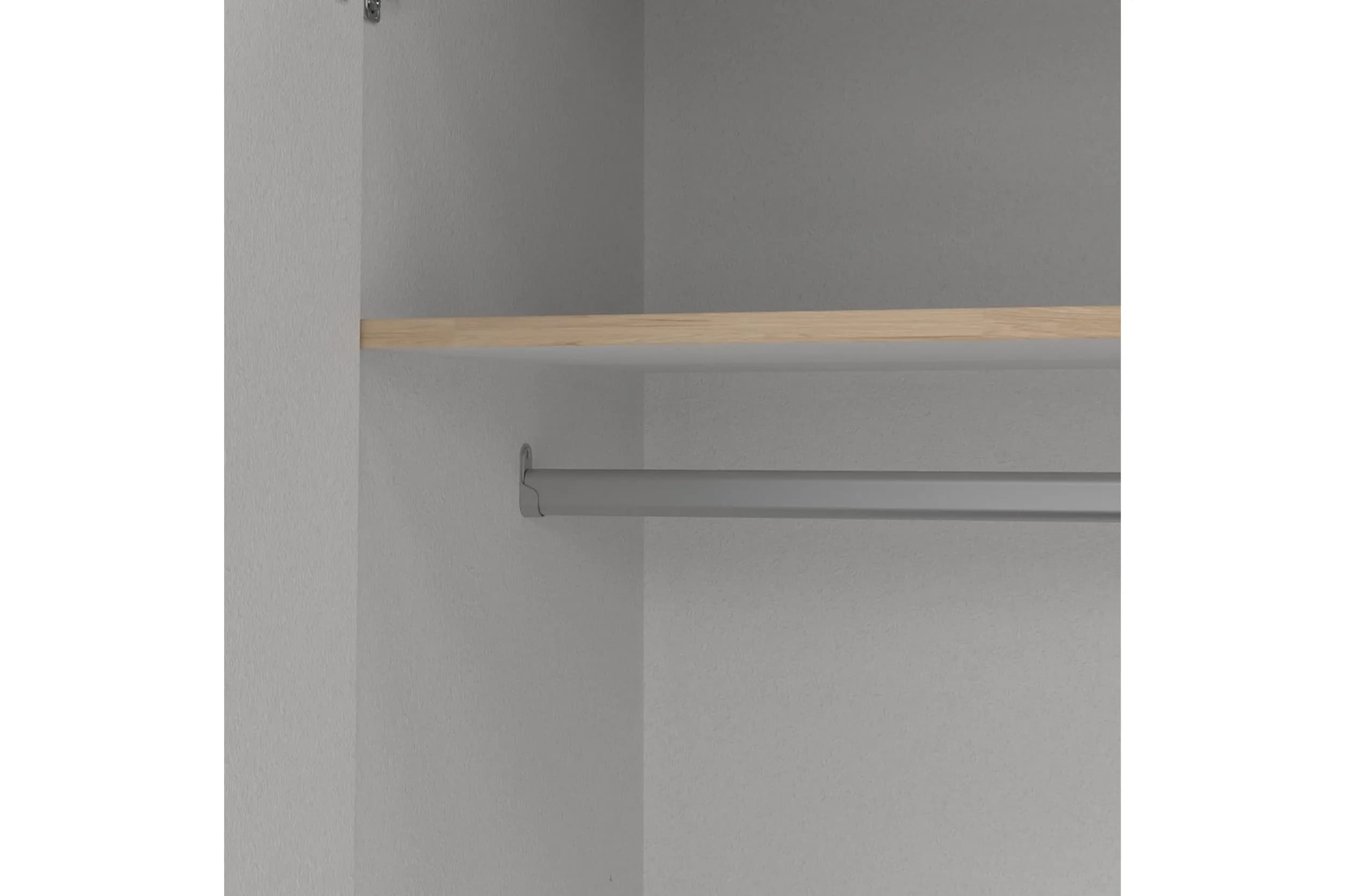 کمد دیواری آریو کابین پازلی با دراور و جای آویز لباس — تصویر ۶