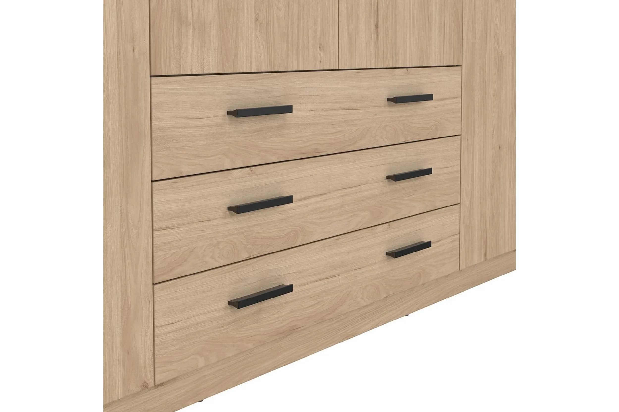 کمد دیواری آریو کابین پازلی با دراور و جای آویز لباس — تصویر ۸