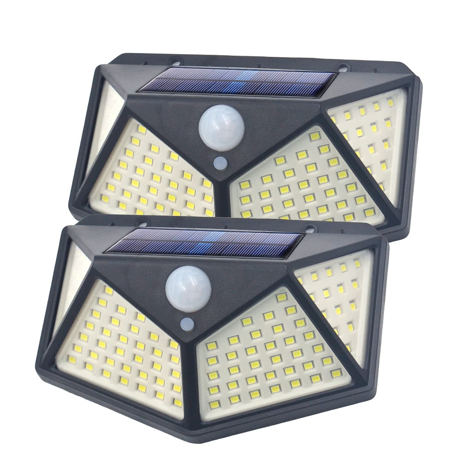 چراغ دیوارکوب خورشیدی سه حالته سنسوردار مدل BK-100 — تصویر ۱۲