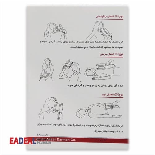 ماساژور اتویی مادون قرمز منولی مدل 730 — تصویر ۴