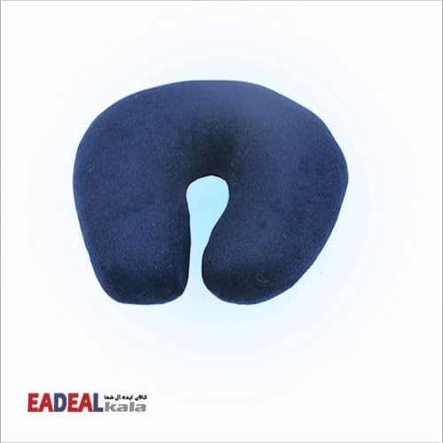 بالش دور گردنی طبی با رویه مخمل