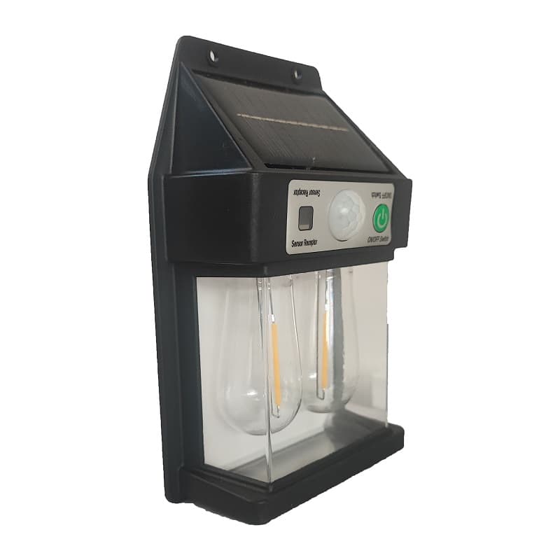 چراغ دیوارکوب خورشیدی دو لامپ مدل YX-777-2W — تصویر ۷
