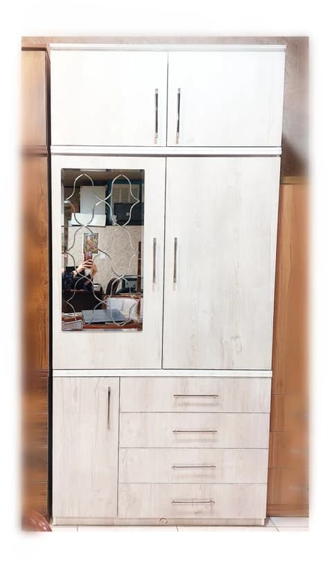کمد لباس ۳ تیکه باکسی پازلی مدل هوریزان
