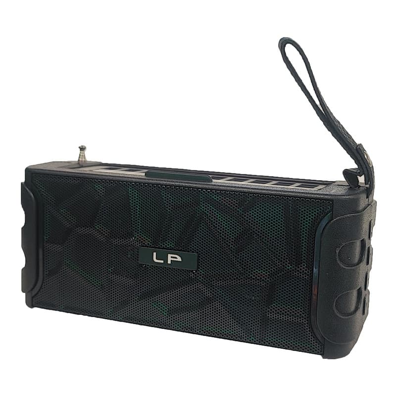 رادیو اسپیکر خورشیدی بلوتوثی چراغدار مدل LP-V95 — تصویر ۵