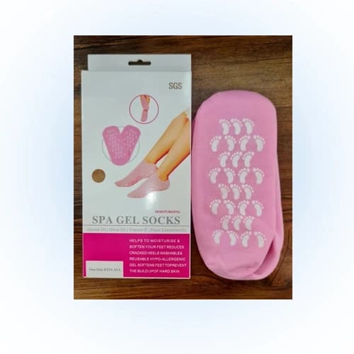 جوراب سیلیکونی مدل Spa Gel Socks — تصویر ۵