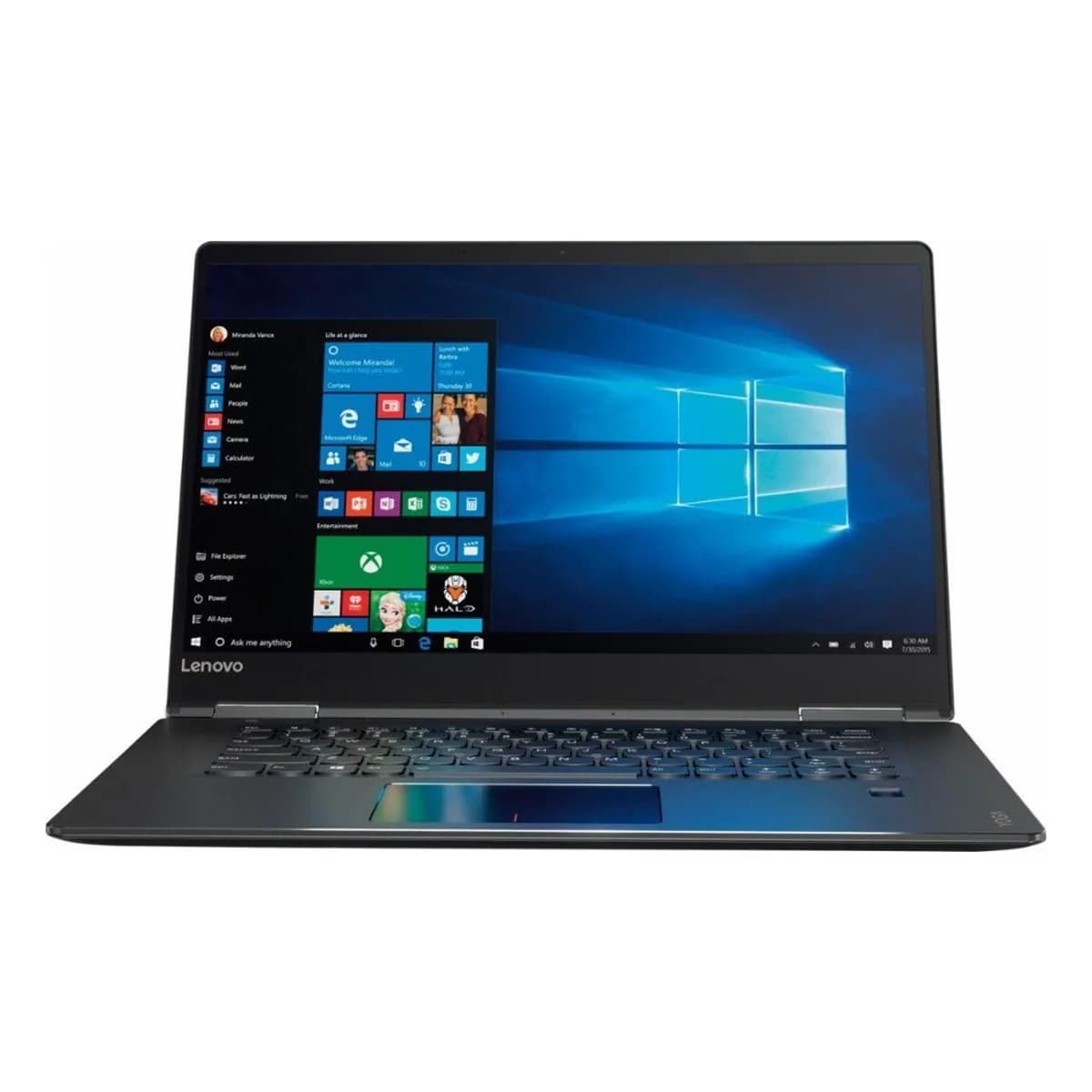 استوک لمسی Lenovo yoga 710-15ikb core i5 7th /16 /256 2gb geforce 940mx touch 2-in-1 — تصویر ۱۰