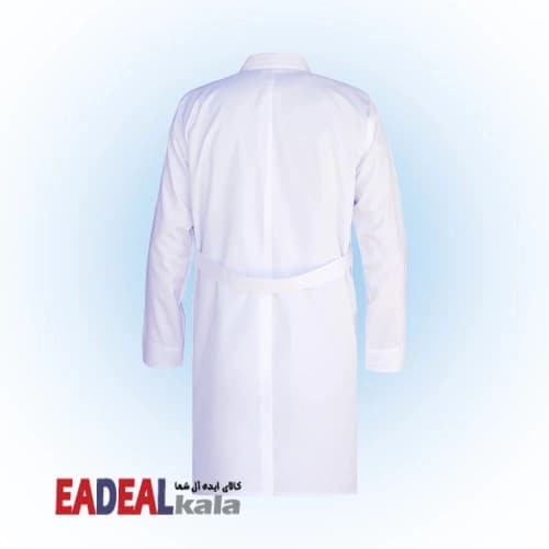 روپوش پزشکی مردانه تترون خضرا کد 30204 — تصویر ۴
