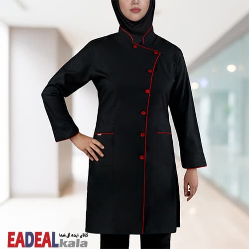 روپوش کار زنانه خضرا مدل الهام کد 35300 — تصویر ۳