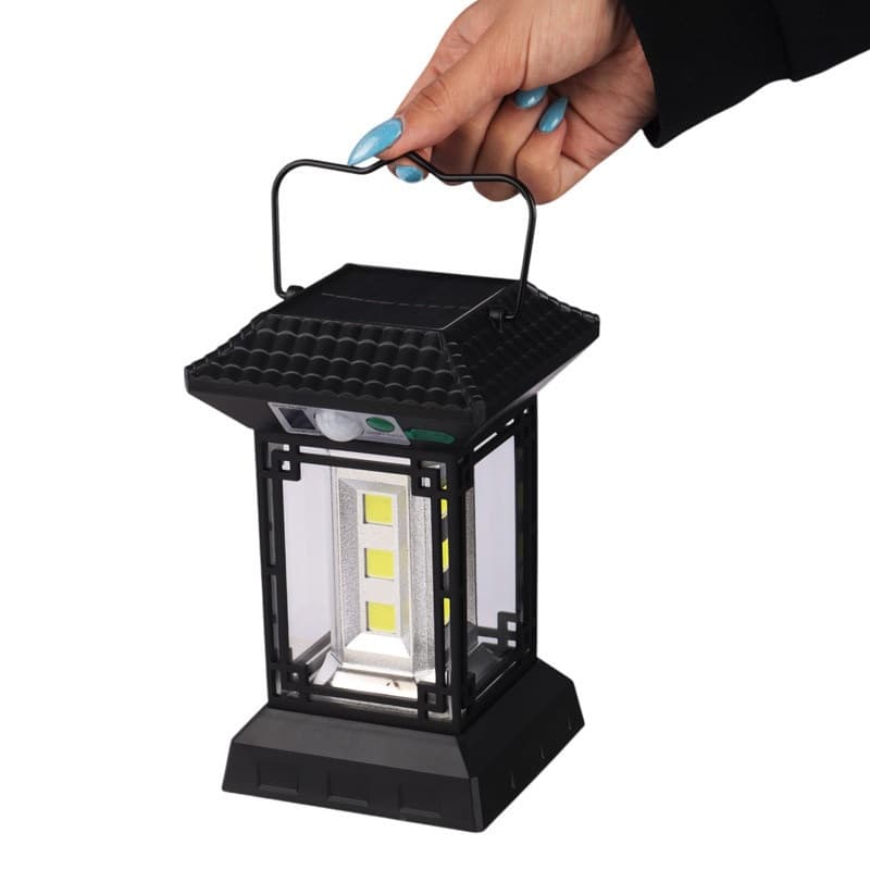 چراغ دیوارکوب شارژی و خورشیدی COB مدل CL-T60 — تصویر ۷