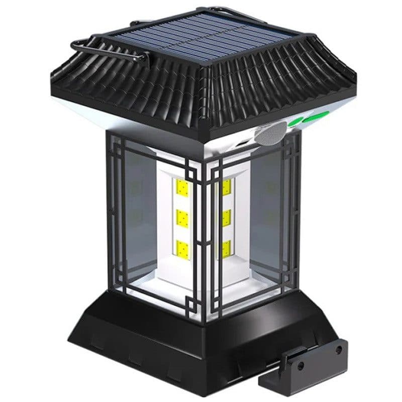 چراغ دیوارکوب شارژی و خورشیدی COB مدل CL-T60 — تصویر ۹