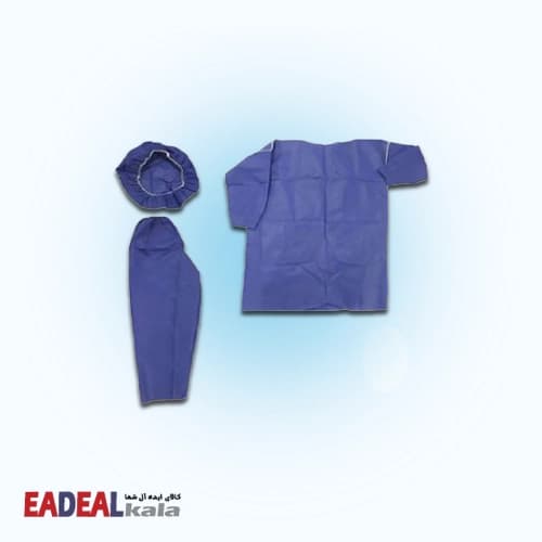 ست لباس بیمار یکبار مصرف مردانه کد 8514900