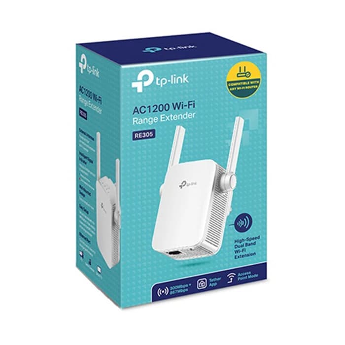 تقویت کننده وای فای تی پی لینک مدل RE305 دو باند AC1200 — تصویر ۱۲
