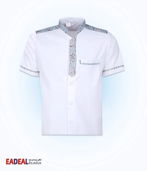 روپوش رستورانی کراواتی ترمه خضرا کد 44800