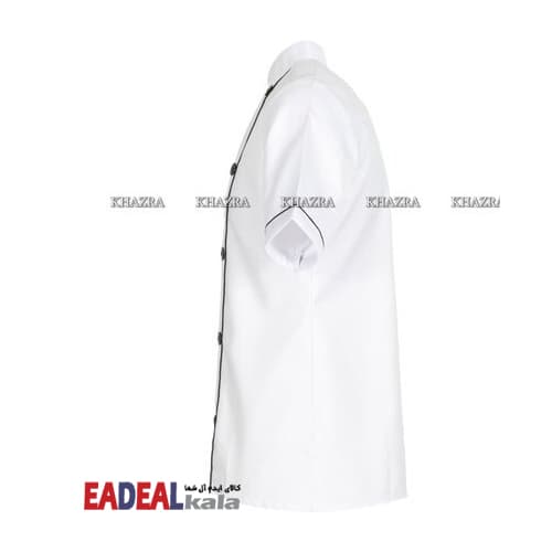 روپوش رستورانی پارسا سفید خضرا کد 45800 — تصویر ۳