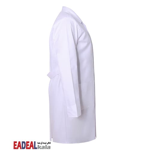 روپوش پزشکی مردانه خضرا کد 30500 — تصویر ۳