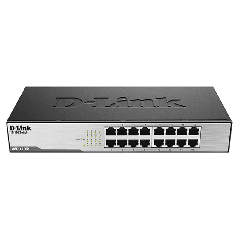 سوییچ 16 پورت گیگابیتی دی-لینک مدل D-Link DGS-1016C — تصویر ۴