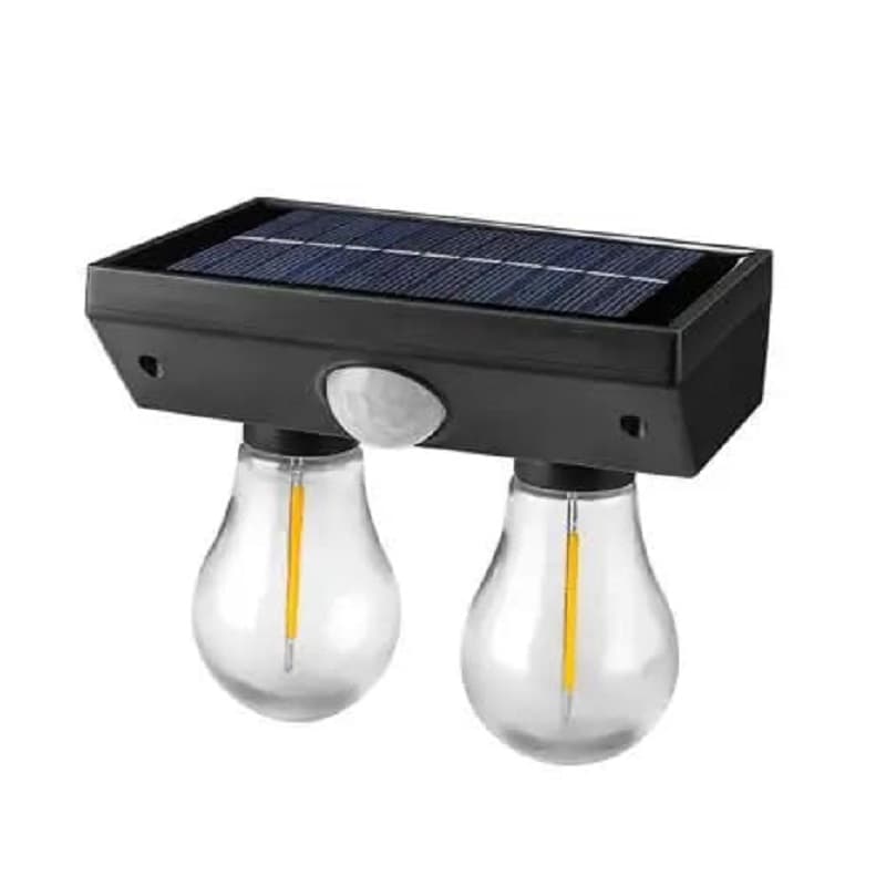 چراغ دیوارکوب خورشیدی دو لامپ مدل YT-819(2W) — تصویر ۵