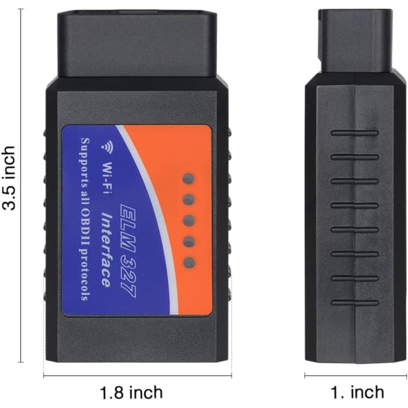 دستگاه دیاگ خودرو WiFi وای فای OBDII ELM327 — تصویر ۹