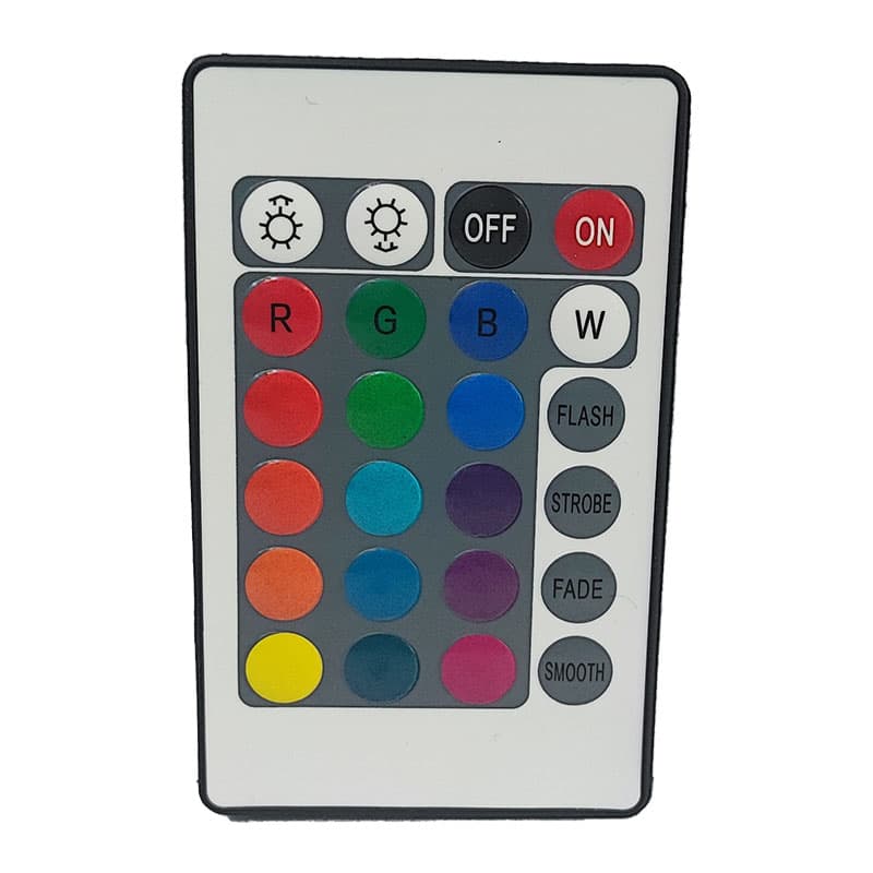 پروژکتور 50 وات RGB رقص نور هفت رنگ ریموت دار با گارانتی — تصویر ۷