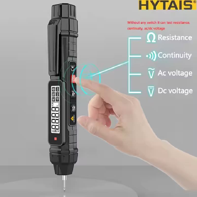 مولتی متر اتورنج قلمی HYTAIS مدل TS20B — تصویر ۱۲