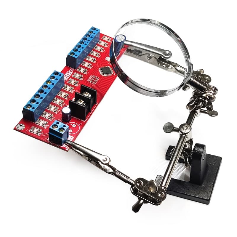 گیره مونتاژ ذره بین دار مدل TE-805 — تصویر ۲