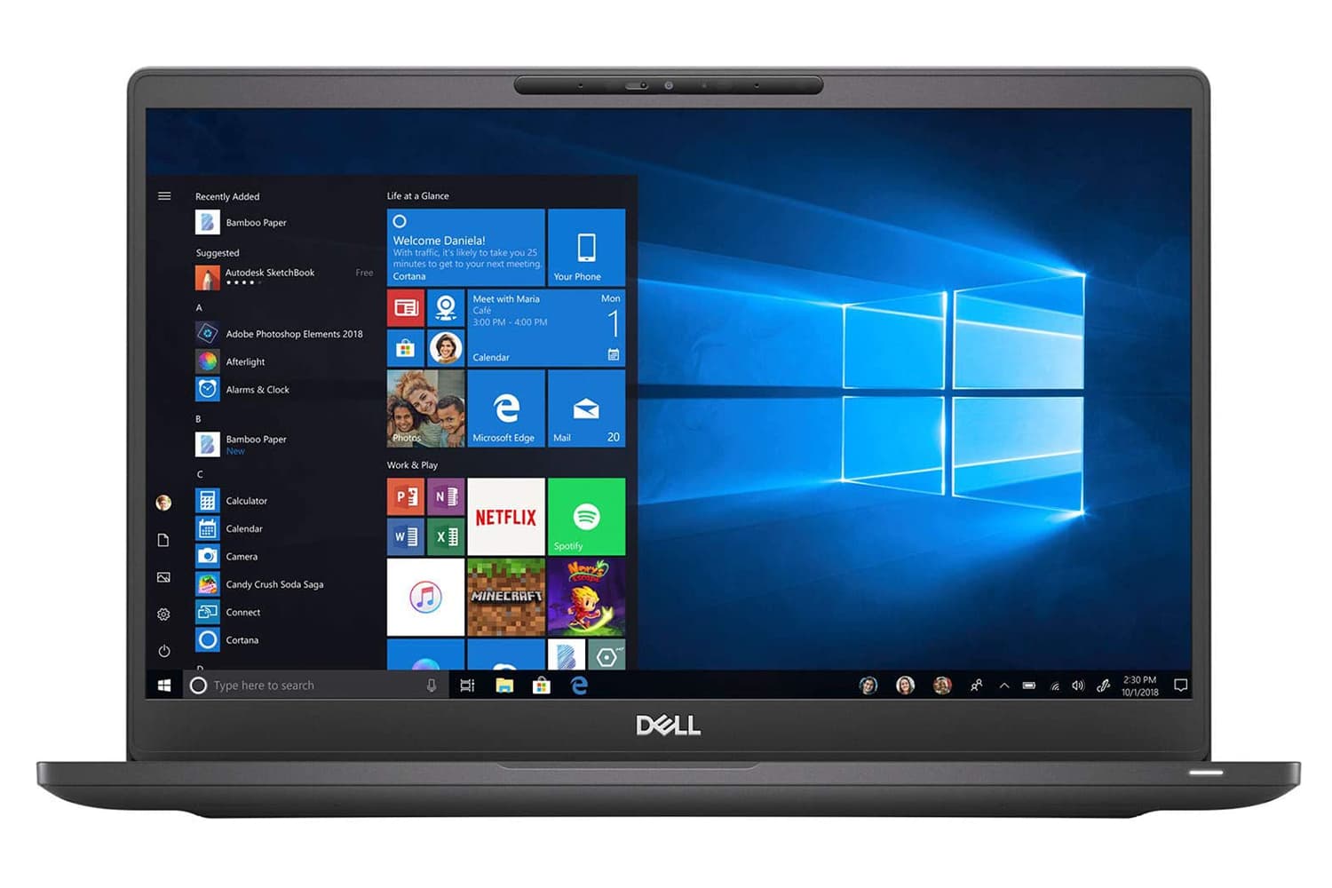 استوک Dell 7300 core i7 8th /16 /512 13.3 inch — تصویر ۵