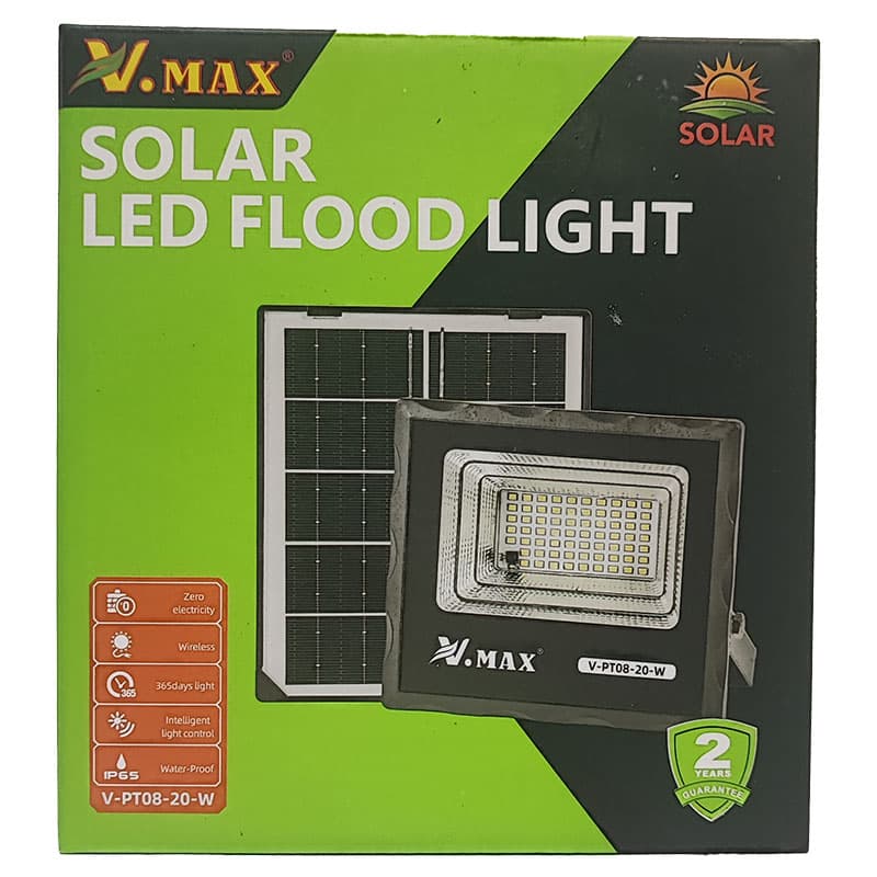 پروژکتور خورشیدی 20 وات ویمکس مدل V-PT08-20-W — تصویر ۷