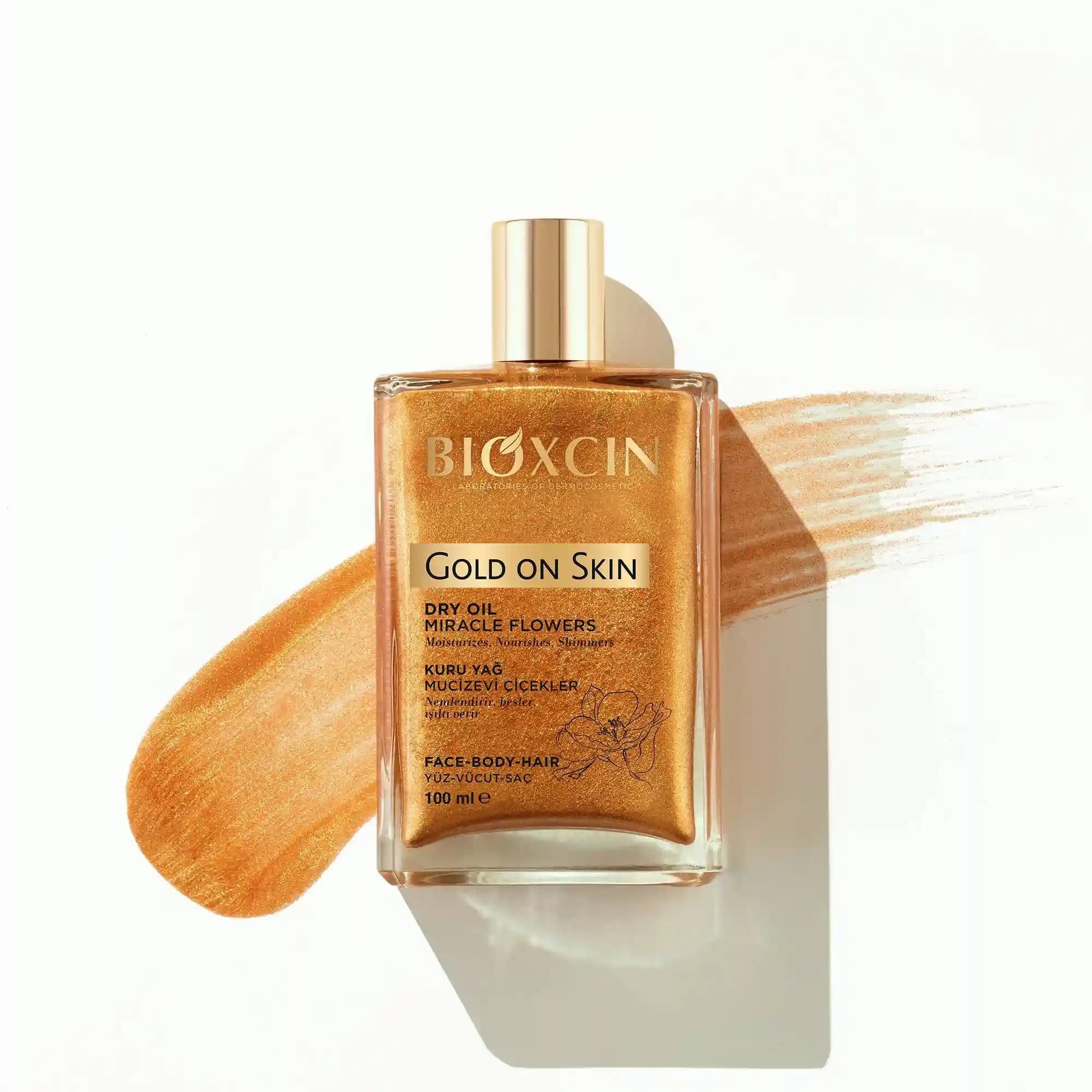 کرم مرطوب کننده و شفاف کننده معجزه بیوکسین Bioxcin Gold On Skin حجم 50 میل — تصویر ۸