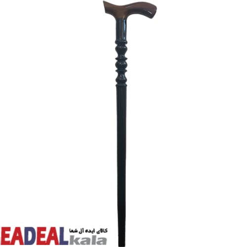 عصا چوبی مدل دو گلدان — تصویر ۳