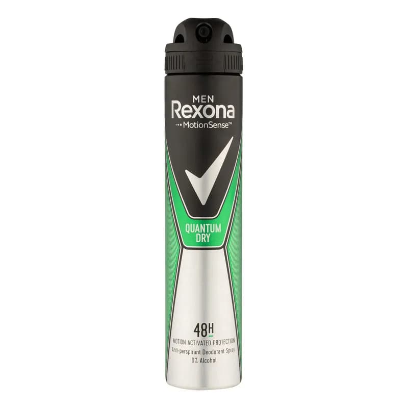 اسپری دئودورانت مردانه رکسونا مدل Quantum Dry حجم 200 میلی‌لیتر — تصویر ۷