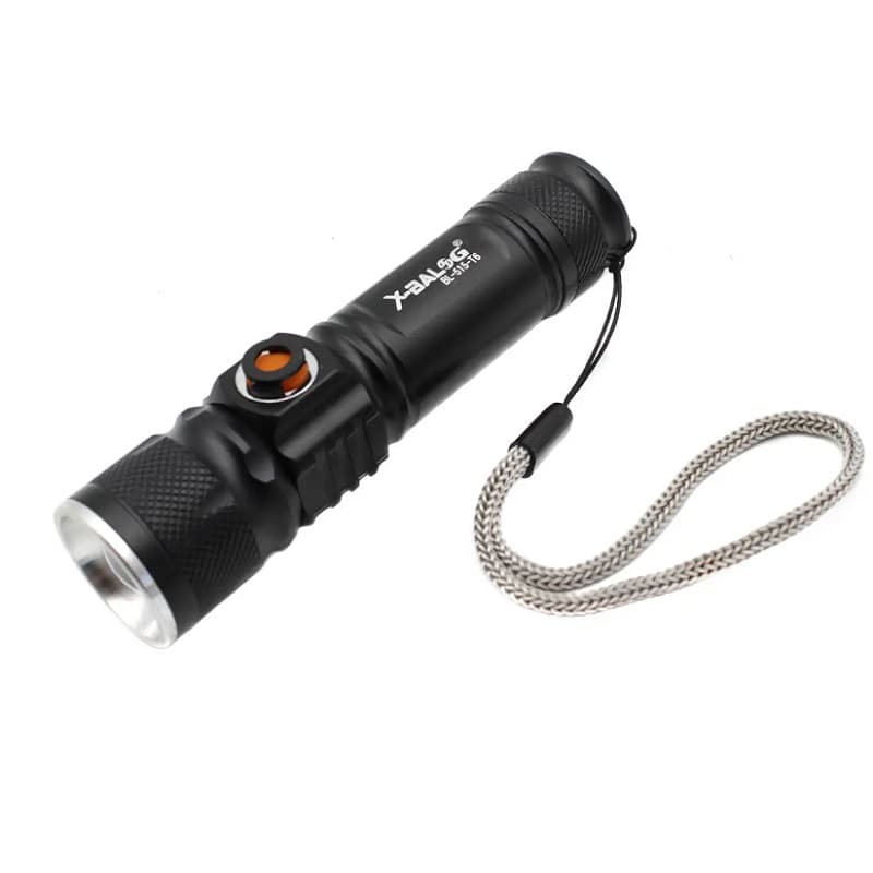 چراغ قوه یو وی UV (فرابنفش) شارژی USB مدل BL-515-UV — تصویر ۷