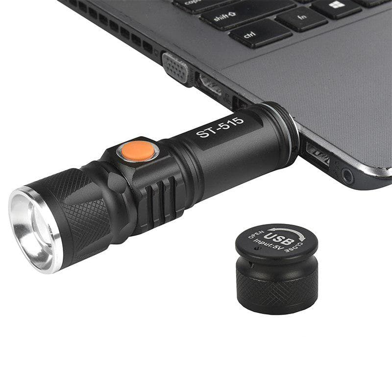 چراغ قوه یو وی UV (فرابنفش) شارژی USB مدل BL-515-UV — تصویر ۸