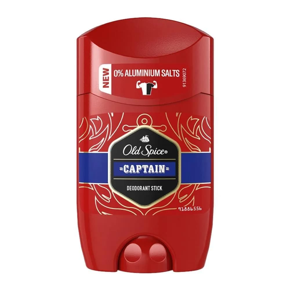 استیک ضدتعریق مردانه اولد اسپایس Captain حجم 50 میل — تصویر ۲