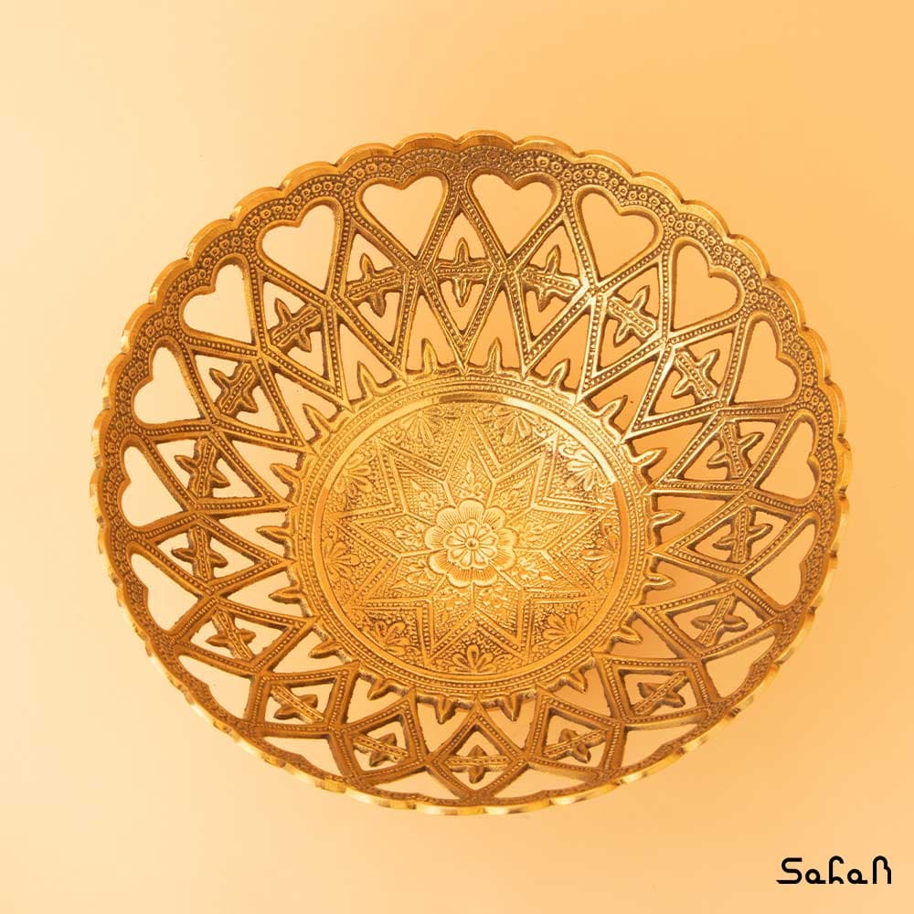 ظرف میوه خوری برنجی — تصویر ۵