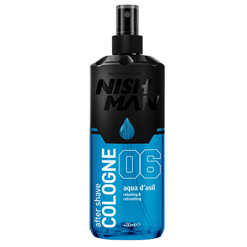 افتر شیو بعد اصلاح نیشمن مدل Aqua D’asil شماره 6 حجم 400 میل