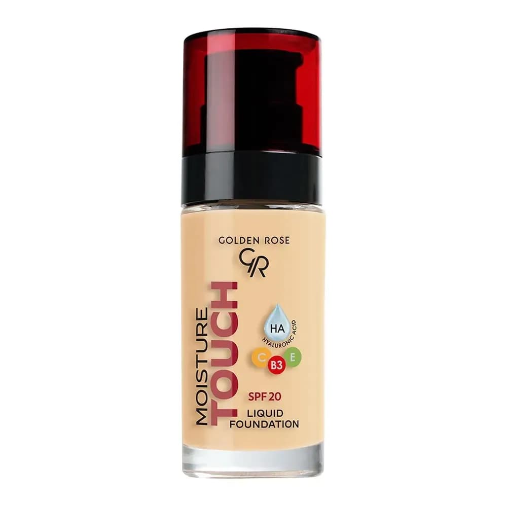 کرم پودر گلدن رز مدل Moisture Touch با SPF20 — تصویر ۱۱