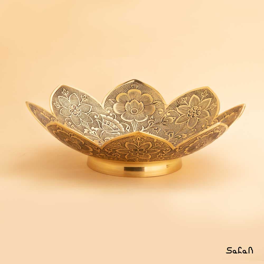 میوه خوری برنجی مدل پونه
