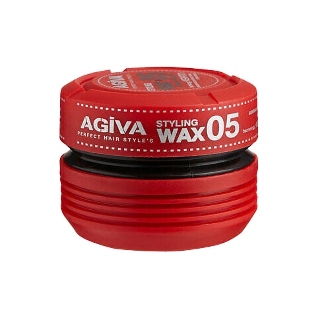 واکس مو agiva 05 قرمز مدل STYLING WAX حجم 175 میلی — تصویر ۲